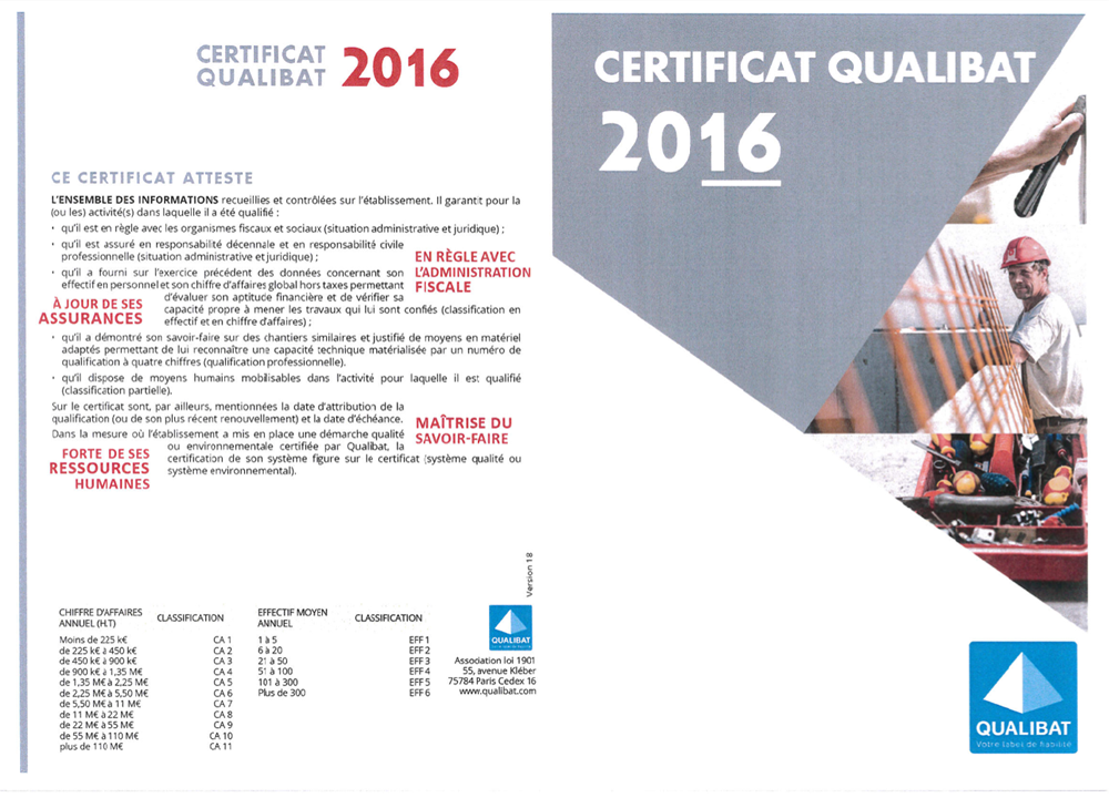 Certificat qualibat 2016 visuel 1